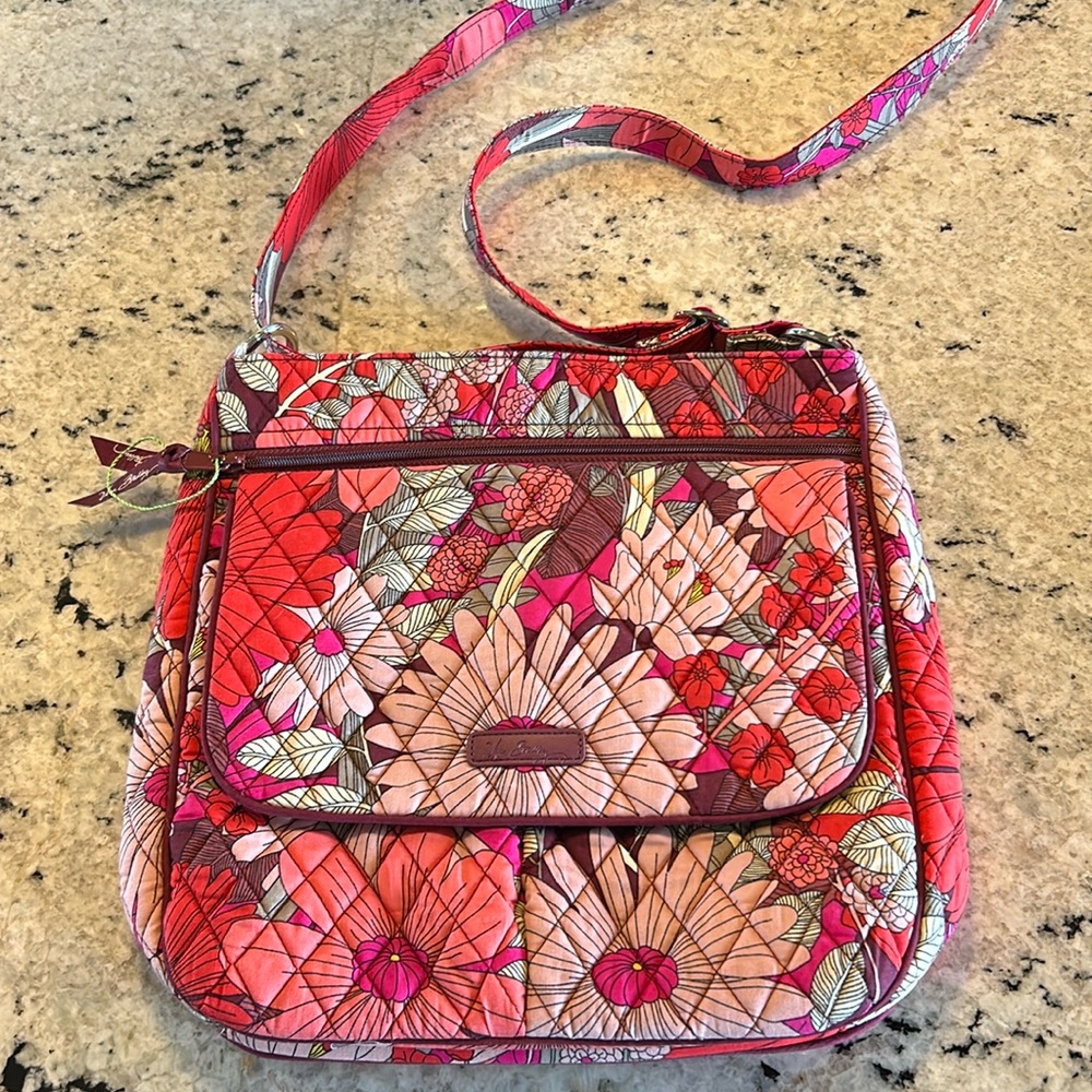 Vera Bradley mailbag crossbody bag  Bohemian Blooms
